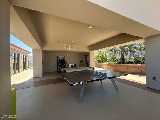 Exterior, Game Room