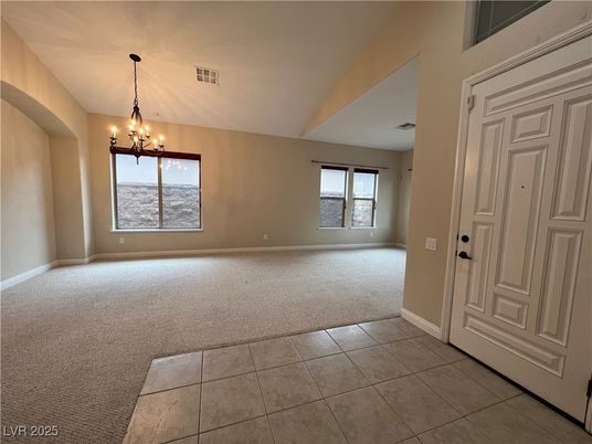 Chandelier, Empty room, Interior