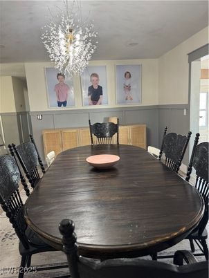 Chandelier, Dining room, Interior