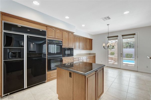 Chandelier, Interior, Kitchen, Recessed Lighting