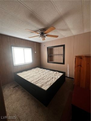 Bedroom, Interior, Wooden Walls