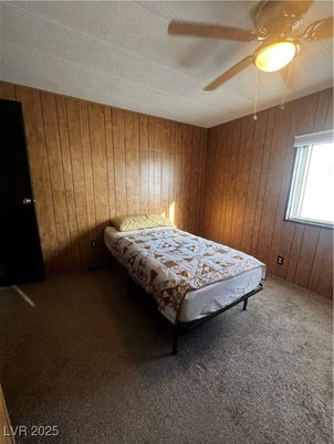 Bedroom, Interior, Wooden Walls