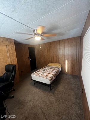 Bedroom, Interior, Wooden Walls