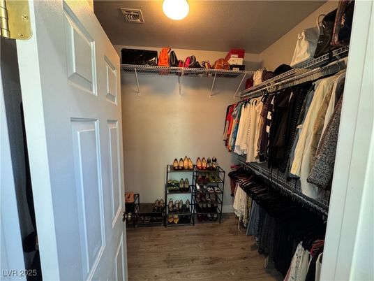 Interior, Walk-in Closets, Wood Texture Flooring