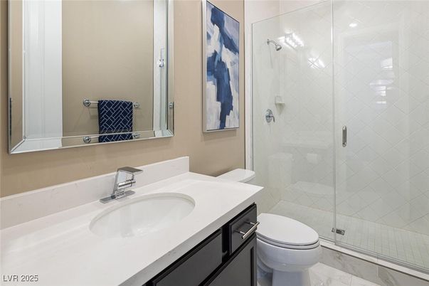 Bathroom, Glass Shower, Interior, Marble