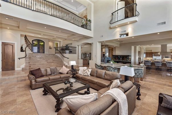 Dining room, Interior, Kitchen, Living room, Recessed Lighting