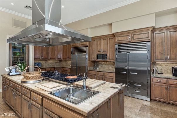 Interior, Kitchen, Recessed Lighting, Stainless Steel Appliances