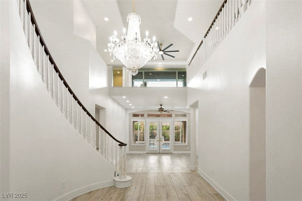 Chandelier, Interior, Recessed Lighting, Wood Texture Flooring