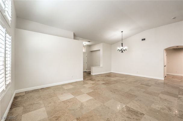 Chandelier, Empty room, Interior