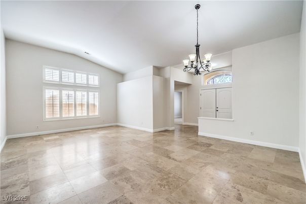 Chandelier, Empty room, Interior, Pendant Lights