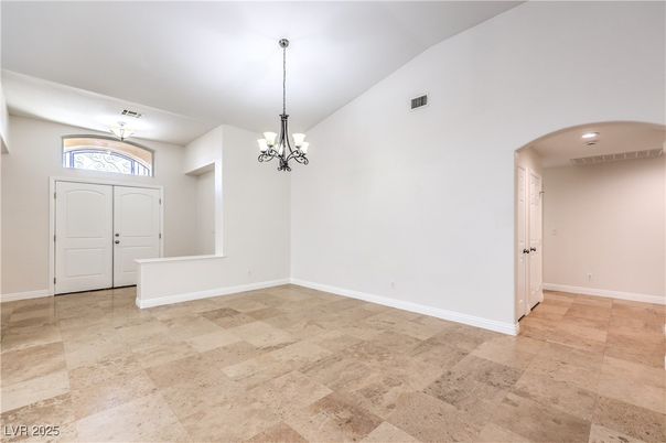 Chandelier, Empty room, Interior, Recessed Lighting