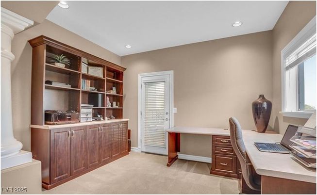 Home Office, Interior, Recessed Lighting