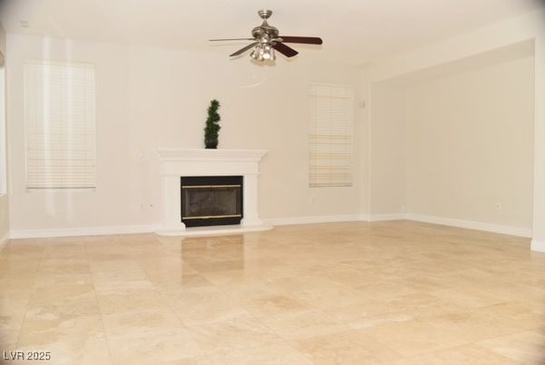 Empty room, Fireplace, Interior