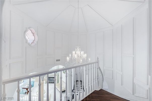 Chandelier, Interior, Wood Texture Flooring