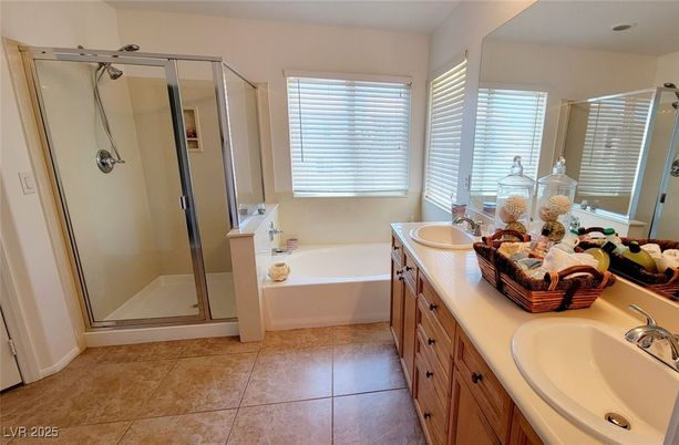 Bathroom, Dual Sink Vanities, Glass Shower, Interior