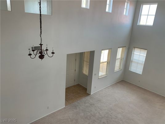 Chandelier, Empty room, Interior