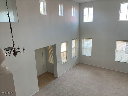 Chandelier, Empty room, Interior