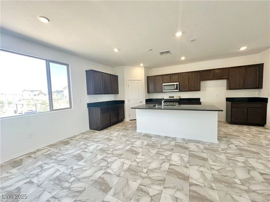 Interior, Kitchen, Marble, Recessed Lighting