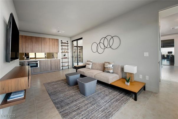 Interior, Kitchen, Living room, Stainless Steel Appliances