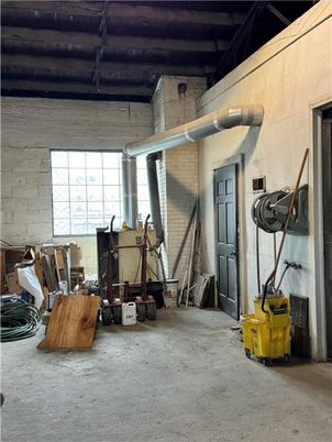 Interior, Stone Walls, Wooden Beams