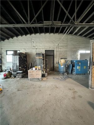 Interior, Stone Walls, Wooden Beams