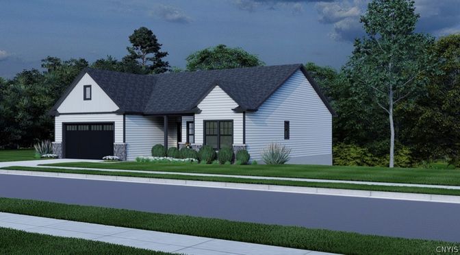 Attached, Exterior, Facade, Farmhouse