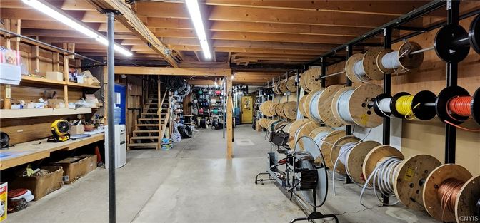 Interior, Wooden Beams