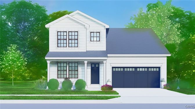 Attached, Exterior, Facade, Farmhouse