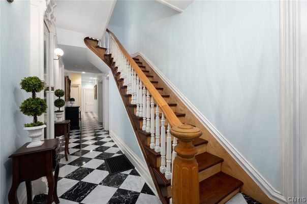 Interior, Marble, Recessed Lighting