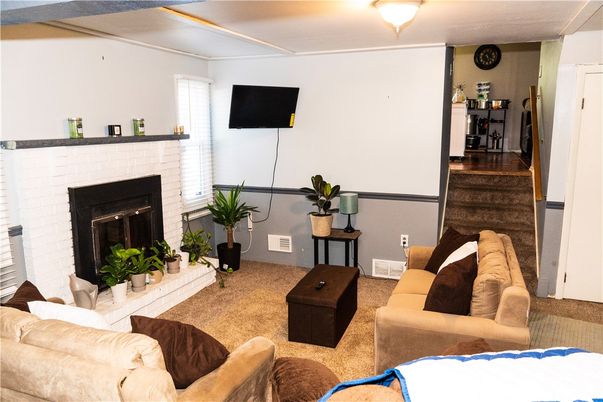Fireplace, Interior, Living room