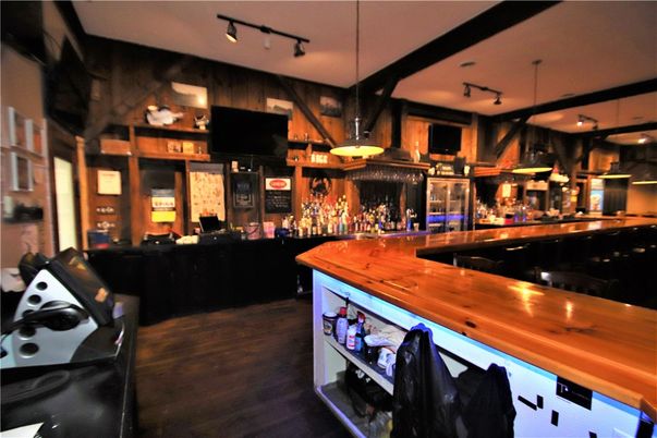 Interior, Kitchen, Pendant Lights, Wood Texture Flooring