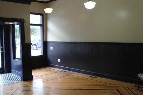 Interior, Pendant Lights, Wood Texture Flooring