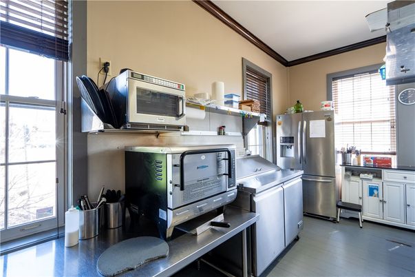 Interior, Kitchen, Washer, Wood Texture Flooring