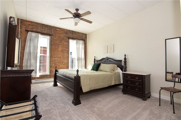 Bedroom, Interior, Stone Walls