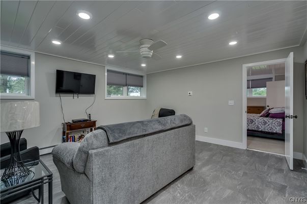 Bedroom, Interior, Living room, Recessed Lighting