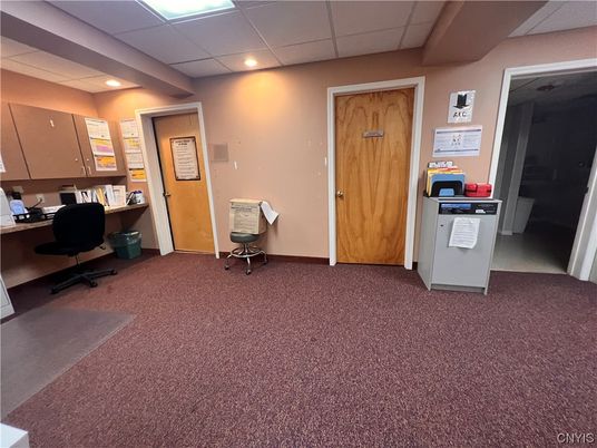 Home Office, Interior, Recessed Lighting