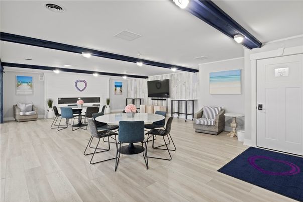 Dining room, Interior, Wood Texture Flooring