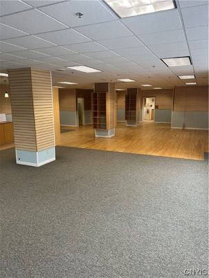Empty room, Interior, Pendant Lights, Recessed Lighting