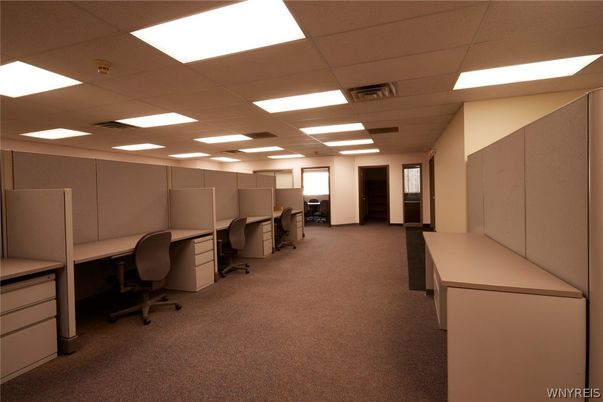 Home Office, Interior, Recessed Lighting
