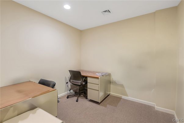 Home Office, Interior, Recessed Lighting