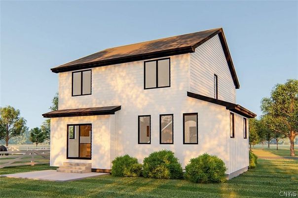Exterior, Facade, Modern