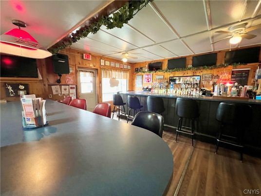 Dining room, Interior, Wood Texture Flooring, Wooden Walls