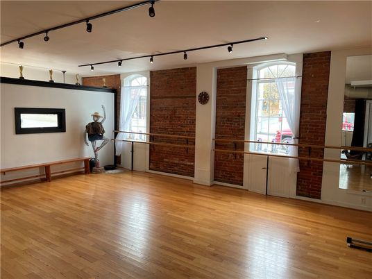 Empty room, Interior, Stone Walls, Wood Texture Flooring
