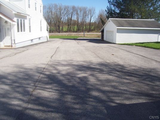 Backyard, Detached Garage, Exterior