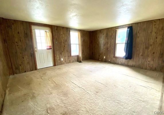 Empty room, Interior, Wooden Walls