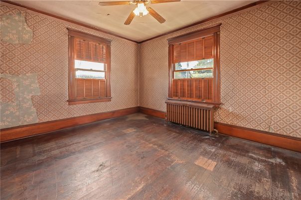 Empty room, Interior, Wood Texture Flooring