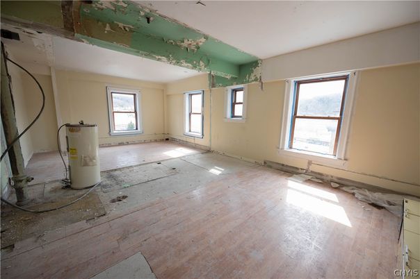 Empty room, Interior, Wood Texture Flooring