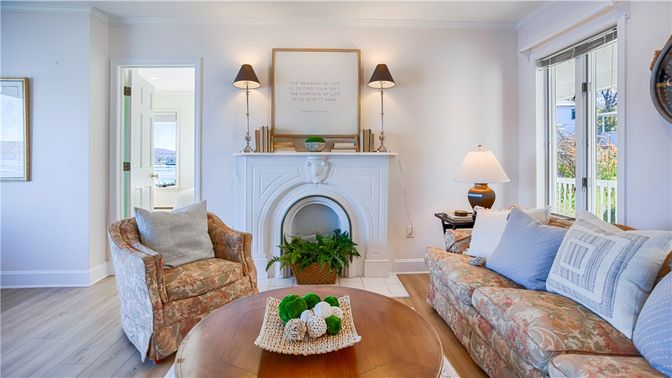 Fireplace, Interior, Living room, Wood Texture Flooring