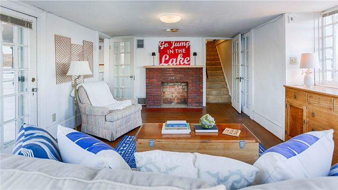 Fireplace, Interior, Living room, Wood Texture Flooring