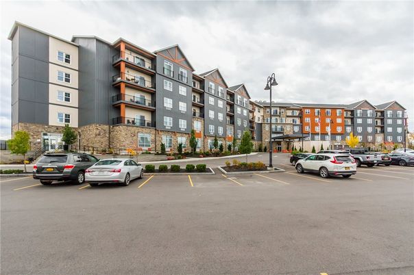 Exterior, Facade, Condo Building